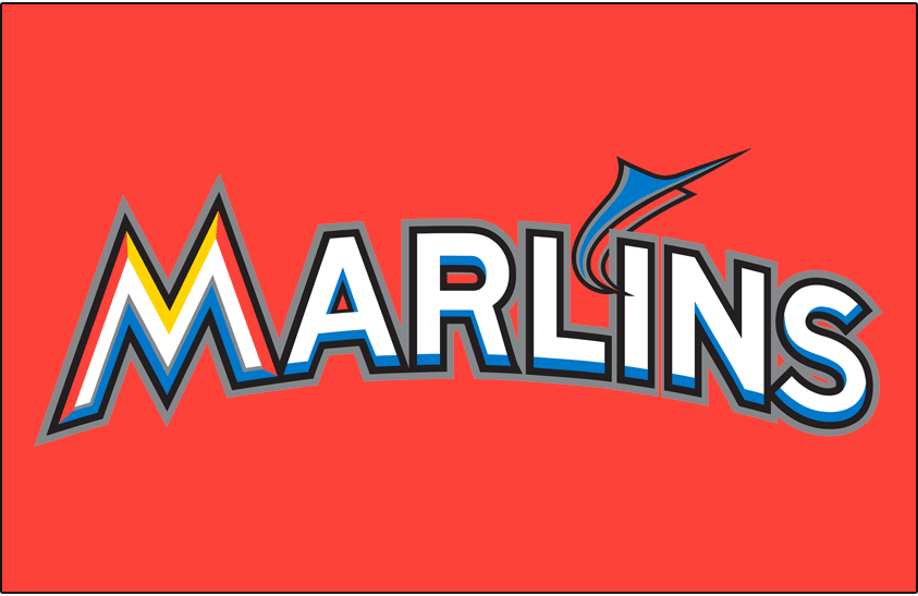 Miami Marlins 2012-2018 Jersey Logo t shirts iron on transfers v3